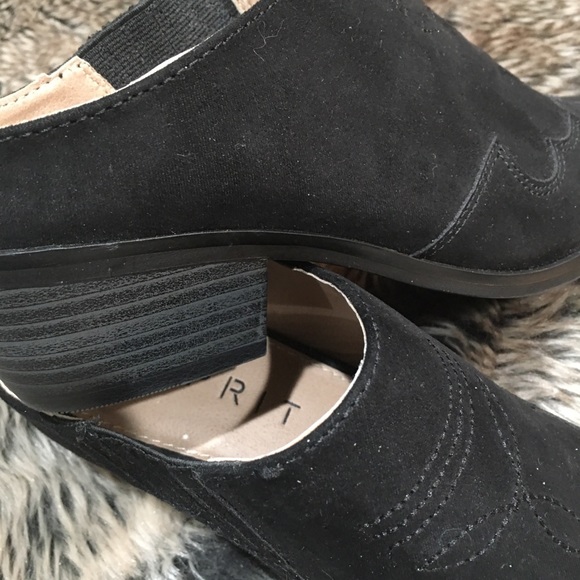 Esprit Diane Black Mules Rustic Slip On!!! - Picture 4 of 8